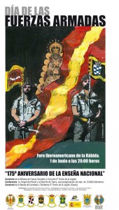 Cartel de las Fuerzas Armadas.