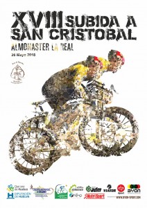 Cartel de la prueba ciclista que tendrá lugar en Almonaster la Real el próximo 26 de mayo.