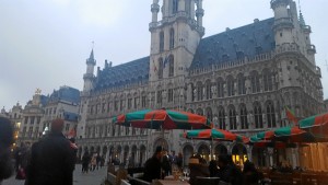 Vista de la Grand Place en la capital del país, Bruselas.