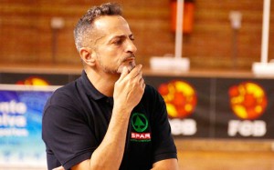 Maikel López, entrenador del Spar Gran Canaria.