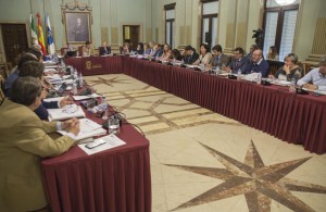 Pleno del Ayuntamiento de Huelva.