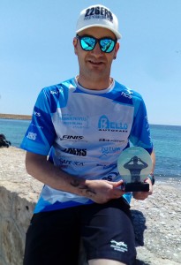 Brillante actuación de Rubén Gutiérrez en la Copa de España de Aguas Abiertas en Altea.