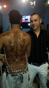 Ha hecho creaciones de body painting para Got Talent y Miami TV. 