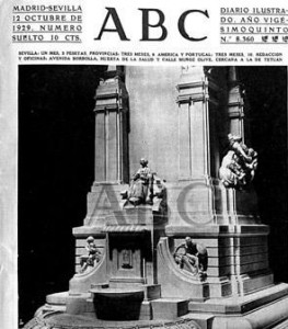 Portada del diario ABC el 12 de octubre de 1929. / Foto: ABC.