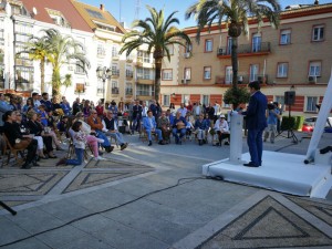 El acto tuvo lugar en la Plaza de San Pedro.