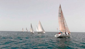 La Regata Descubridores es una de las más atractivas y duras del calendario de la vela.