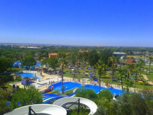 Instalaciones de Aquopolis Cartaya.