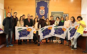 Becados con el programa Erasmus+ en 2017.