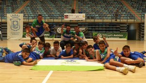 Victoria del CB Lepe Alius en el Provincial de Minibasket. / Foto: www.andaluzabaloncesto.org/huelva/.