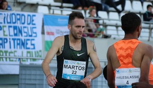 Sebas Martos hizo mínima para el Europeo en los 3.000 obstáculos. / Foto: Laura Cebrino.