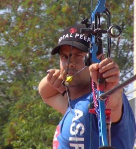 Miguel Ángel Medina, durante el pasado Campeonato de España.