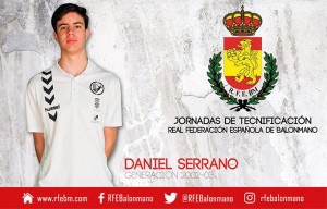 Gran satisfacción en el Pedro Alonso Niño por la convocatoria de Daniel Serrano para estas Jornadas de Tecnificación.