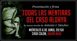 Cartel de la presentación.