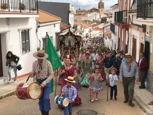 Los valverdeños celebran su romería.