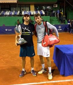 Los finalistas de la 93ª edición de la Copa del Rey de Tenis. / Foto: @rcrtenishuelva.