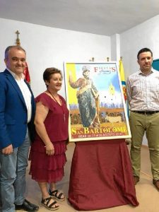 Presentado el cartel anunciador de las Fiestas y Capeas en Honor de San Bartolomé 2018.