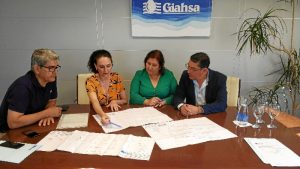 Renovación de la red abastecimiento en la barriada San Rafael de Gibraleón. 