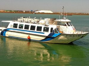 Catamarán 'Punta del Sebo'.