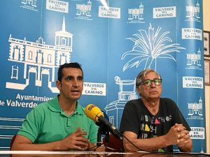 Un momento de la presentación del recorrido de la Virgen del Reposo de Valverde del Camino. 