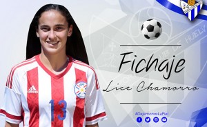 El Sporting de Huelva ha anunciado el fichaje de la paraguaya Lice Chamorro.