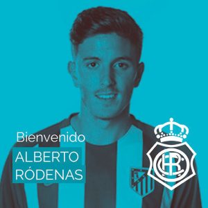 El Recre anuncia la cesión por parte del Atlético de Madrid del delantero Alberto Ródenas. / Foto: @recreoficial.