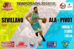 Dani Sevillano regresa al Ciudad de Palos esta temporada.