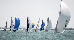 La Regata Juan de la Cosa, un espectáculo en las playas portuenses. / Foto: Jesús DYáñez.