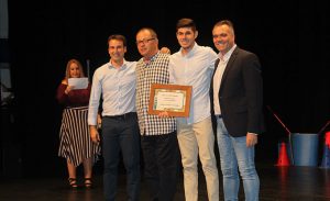 Alberto Rodríguez Guerra, jugador del Smurfit Kappa de fútbol sala, Mejor Deportista masculino.