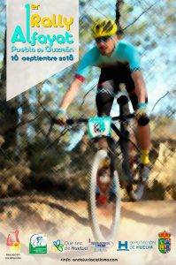 Cartel de la prueba ciclista que se celebrará en La Puebla de Guzmán.