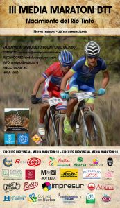 Cartel de la prueba ciclista que tendrá lugar en Nerva el próximo 23 de septiembre.