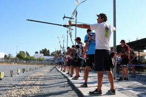 Cerca de 100 arqueros de toda la comunidad autónoma se dieron cita en el torneo.