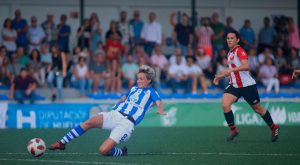 El Sporting, sobre todo en el primer tiempo, tuvo ocasiones claras para marcar. / Foto: www.lfp.es.