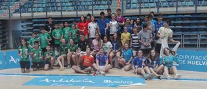Participantes en el Máster Jóvenes Sub 13 y Sub 17 'Ciudad de Huelva'.