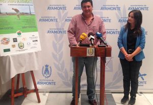 Un momento de la presentación del V Torneo 'Ciudad de Ayamonte'.