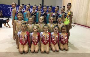 Buena actuación de las gimnastas onubenses en el Torneo Maharana en Mairena del Alcor.