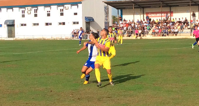 En el partido de la primera vuelta el filial del Recre ganó por 1-0 al Isla.