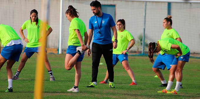 Las onubenses descansan este martes y vuelven al trabajo el miércoles. / Foto: @sportinghuelva.