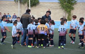 Los equipos de las categorías Prebenjamín, Benjamín, Alevín, Infantil y Cadete protagonizaron el acto.