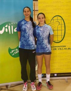 Karen Martín fue bronce en los dobles femenino, junto a Paula Cáceres, en el Máster Jóvenes de Collado Villalba.