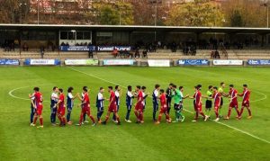 Prolegómenos del Talavera-Recre, en el que se impuso el Decano (2-3). Foto: @KrypteiaCapital.