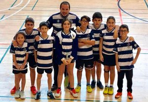 Los más jóvenes del club acudieron a San José de la Rinconada a la fase regular de la Liga Andaluza SBC.