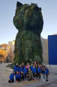 Representantes del Rítmico en esta gran fiesta de la gimnasia.