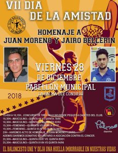 Cartel anunciador de la jornada de baloncesto que se vivirá en La Palma del Condado.