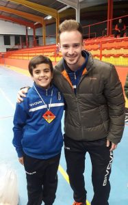 Pepe Fernández, con su trabajada medalla de plata en Ronda.