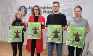 Un momento de la presentación de la concentración de la selección española de parabádminton.