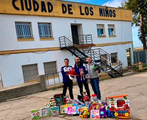 La Ciudad de los Niños fue el centro al que se destinaron los juguetes.