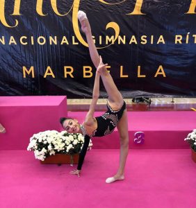 Ángela Martín viaja a Madrid para una concentración de gimnastas de donde saldrá el equipo nacional Junior.