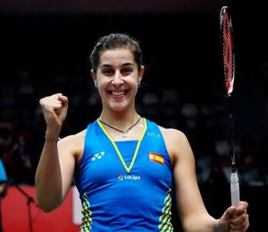 Carolina Marín jugará la final del Masters de Indonesia tras ganar en la semifinal a la china Chen Yufei. / Foto: Badminton Photo.