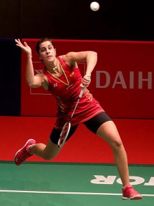 A pesar de su excelente reacción al final del segundo set, Carolina Marín no pudo evitar la derrota en la final de Malasia. / Foto: Badminton Photo.