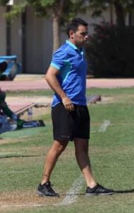 Dioni Arroyo, nuevo entrenador de La Palma Club de Fútbol. / Foto: @LaPalmaCF.